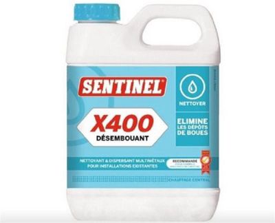 Désembouant X400 - Bidon 1L - ref :X400L-12X1L-FR