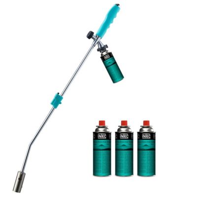 Désherbeur thermique Brule Herbes + 4 Cartouches de gaz 250g KZ GARDEN