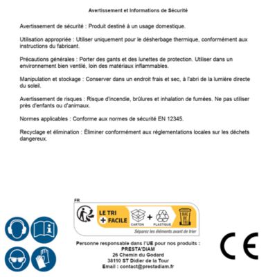 Désherbeur thermique professionnel Bioproflamme 3 brûleurs
