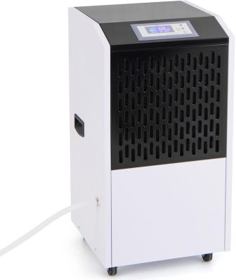 Déshumidificateur Industriel1300W,118L, Contrôle Humidité,avec 4 Roues, Minuterie 0-24H, pour Entrepôts et Caves