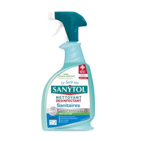Détartrant désinfectant sanitaires eucalyptus Sanytol 0,75L