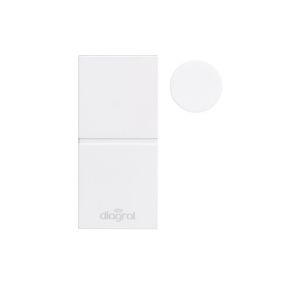Détecteur d'ouverture miniature blanc Diagral DIAG39APX