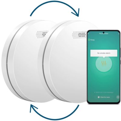 Détecteur de fumée Aroha Smart Connect & Link connectable et WiFi ...