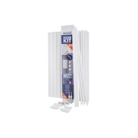 D10-ROOMKIT DECOFLAIR Moulure de plafond Polystyrène 80 x 80 x 2000 - 1 pièce