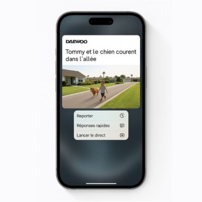 Daewoo - Caméra de surveillance totalement autonome W512MW - Livrée ...