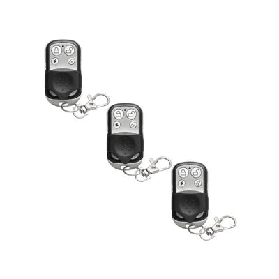 Daewoo - Pack de 3 Télécommandes WRC305 avec clapet de protection - Compatibles avec les centrales AM301 Touch / AM302 Touch XL et