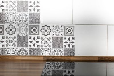 Dalle Adhesive Carreau De Ciment