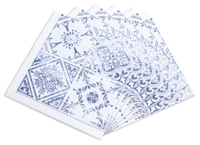 Dalle adhésive murale Wall Tiles DC FIX Carreaux de ciment vintage L.30,5 x l.30,5 cm vendue par 6 pièces