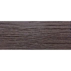 Dalle chemin de fer marron 25x60cm