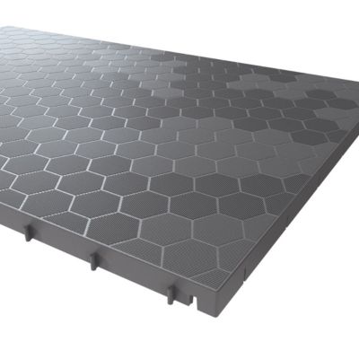 Dalle Clipsable 116 x 76 x 3 cm Rectangulaire Polypropylène Revêtement de Sol Modulable Intérieur / Extérieur Art Plast