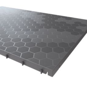 Dalle Clipsable 116 x 76 x 3 cm Rectangulaire Polypropylène Revêtement de Sol Modulable Intérieur / Extérieur Art Plast