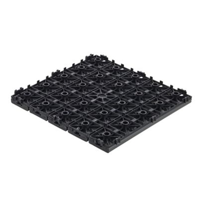Dalle clipsable composite gris Lempa 30 x 30 cm vendue par 4 pièces