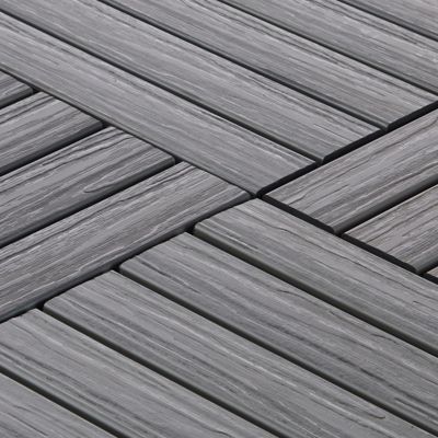 Dalle clipsable composite gris Lempa 30 x 30 cm vendue par 4 pièces