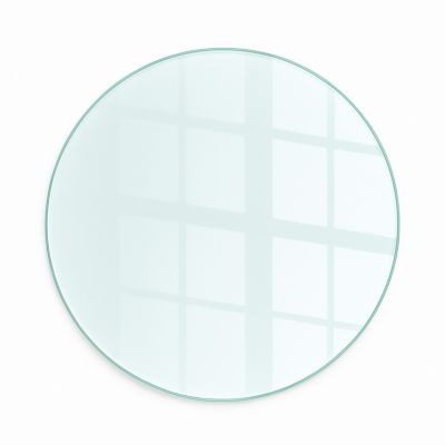Dalle de protection en verre Wallfluent fi70 cm Protection Contre la Chaleur Résistant aux Étincelles et Aux Rayures