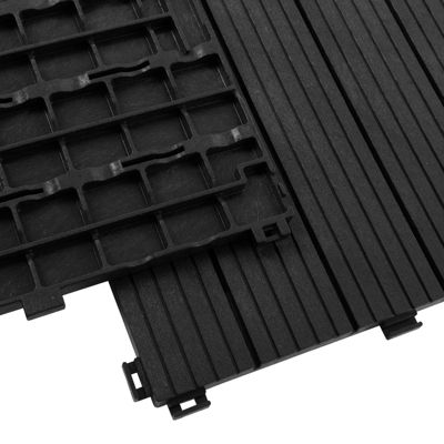 Dalle de Terrasse Claire Anthracite 30 x 30 cm, 1 Pièce