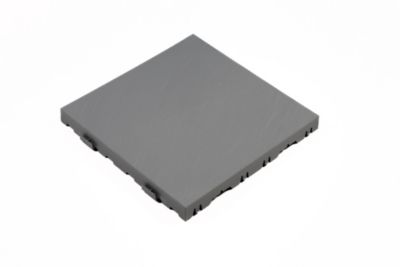 Dalle de terrasse clipsable effet pierre L.39 x l.39 cm, ép.38 mm