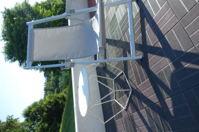 Dalle de terrasse composite anthracite LATERA Original 40x40x4,5 cm