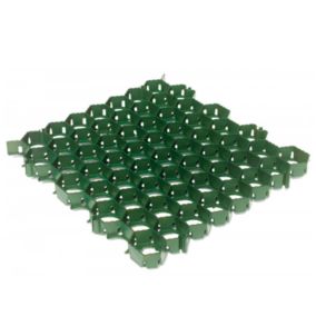 Dalle gazon PP 100% recyclé 50 x 50 cm - Vert foncé