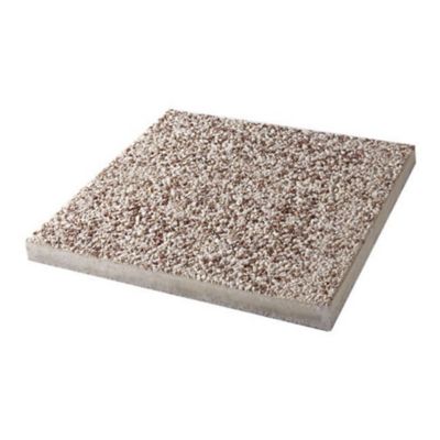 Dalle gravillons blanc rose 40 x 40 cm (vendue à la dalle)