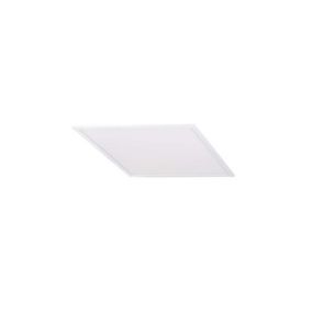 Dalle LED BRAVO 40W Cadre Blanc 600x600mm Blanc Neutre 4000K