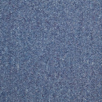 Dalle moquette bouclée - Bleu - Paquet de 5 m²