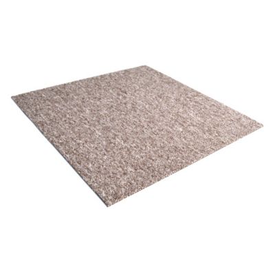 Dalle moquette bouclée - Grège - Paquet de 5 m²