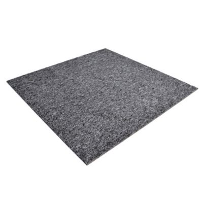Dalle moquette bouclée - Gris - Paquet de 5 m²