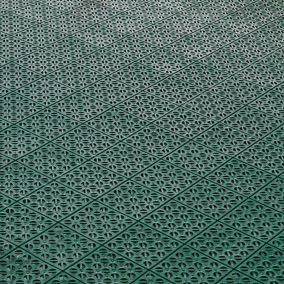 Dalle plastique vert Artor 55,5 x 55,5 cm (x 2)
