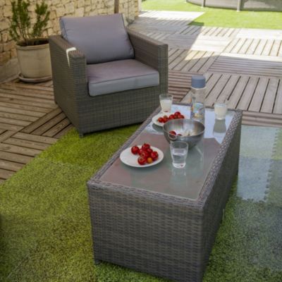 Dalle PVC Clic 50x50 Cm – épaisseur 7 Mm, Résistant à L'eau Et à La Chaleur, Lot Pour 16 M², Noir