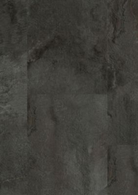 Dalle PVC à clipser Senso Clic 3 pierre noire 38,9 x 72,9 cm Gerflor