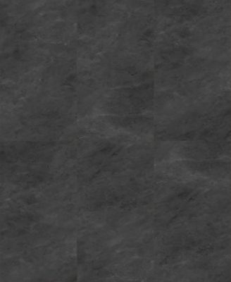 Dalle PVC à clipser Senso Premium acoutisque décor marbre gris foncé 39,9 x 73 cm