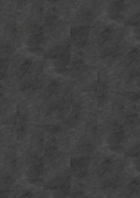 Dalle PVC à clipser Senso Premium acoutisque décor marbre gris foncé 39,9 x 73 cm