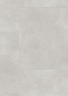 Dalle PVC à clipser Senso Premium Rigide acoutisque béton gris 39,9 x 73 cm, Gerflor