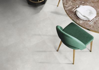 Dalle PVC à clipser Senso Premium Rigide acoutisque béton gris 39,9 x 73 cm, Gerflor