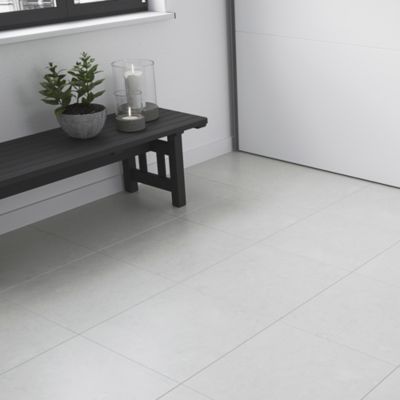 Dalle PVC adhésive cloud gris 30 x 30 cm (vendue au carton)