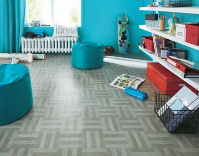 Dalle Pvc Auto Adhesive Parquet Bloc 30 5 X 30 5 Cm Vendu Au Carton Castorama