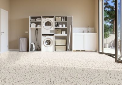 Dalle PVC auto-adhésive aspect terrazzo l.61 x L.61 cm x ép.35 mm Gerflor Senseo Unik Felizia