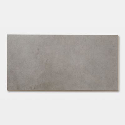 Dalle PVC clipsable Baila béton gris L. 61 x l. 30.5 cm GoodHome