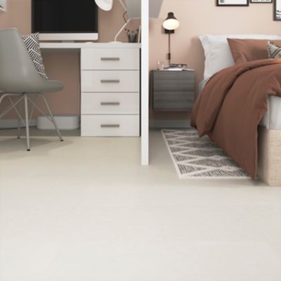 Dalle PVC clipsable Baila décor pierre beige L.61 x l. 30.5cm GoodHome