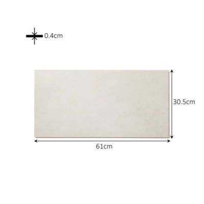 Dalle PVC clipsable Baila décor pierre beige L.61 x l. 30.5cm GoodHome