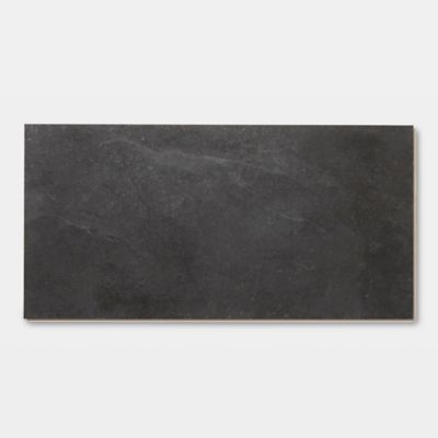 Dalle PVC clipsable Baila noir L. 61 x l. 30.5 cm GoodHome