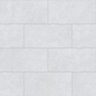 Dalle PVC clipsable Capella pierre blanche L.61 x l. 30.5cm GoodHome