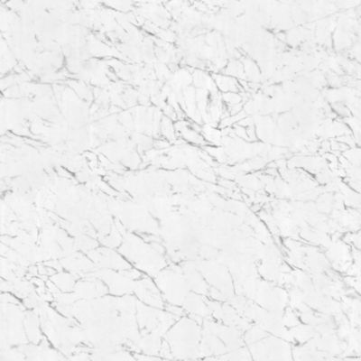 Dalle PVC clipsable Mambo 82x42 cm marbre blanc GoodHome (vendue au carton)