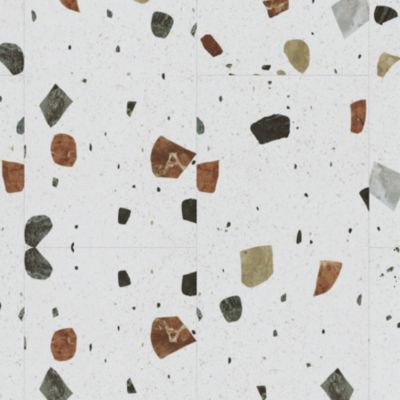 Dalle PVC clipsable Mambo 82x42 cm terrazzo GoodHome (vendue au carton)