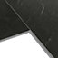 Dalle PVC Dumawall+ Sicilia noir mat 37,5 x 65 cm