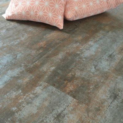 Dalle sol PVC Clipsable Mix and Match - Click 5G - Acier vintage - Paquet de 1,49 m²