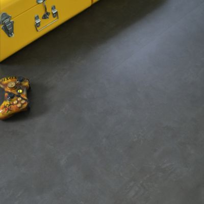 Dalle sol PVC Clipsable Mix and Match - Click 5G - Béton anthracite - Paquet de 1,49 m²
