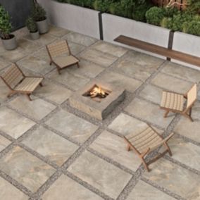 Dalle sur plots Valley 2cm Naturel R11 60x60 cm - Réflex boutique