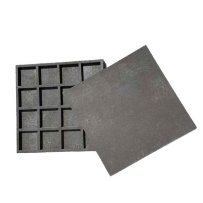 Dalle terrasse béton composite recyclé 50x50x3 cm - 7 kg : facile à poser - Sable