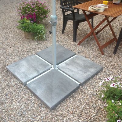 Dalle Tessera anthracite 50 x 50 cm, ép.5,5 cm